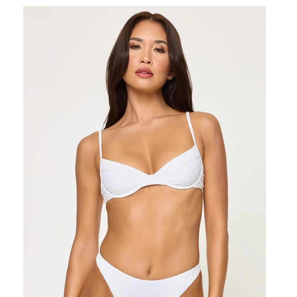NEW L Space Missy Underwire Bikini Top Size Medium